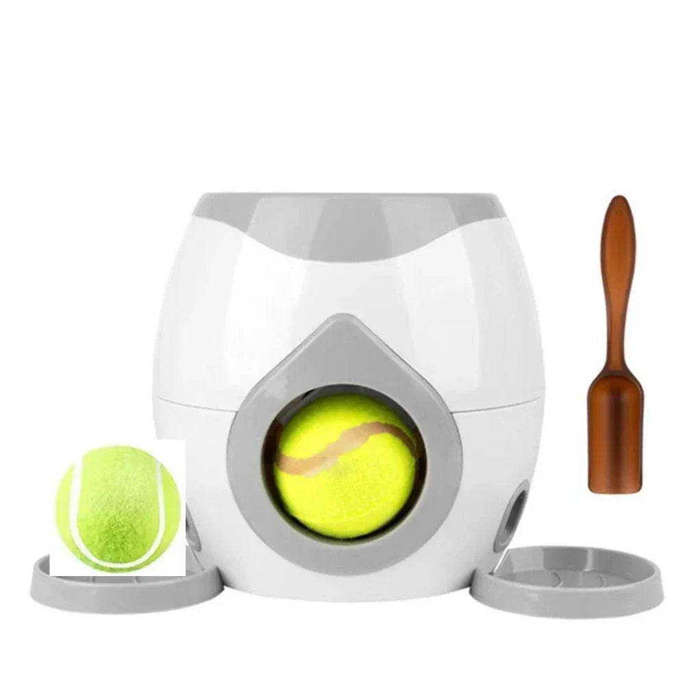 Pet Tennis Food Reward Machine Interactive Ball Launcher Training Slow Food Toys Suitable for Cats and Dogs Toy