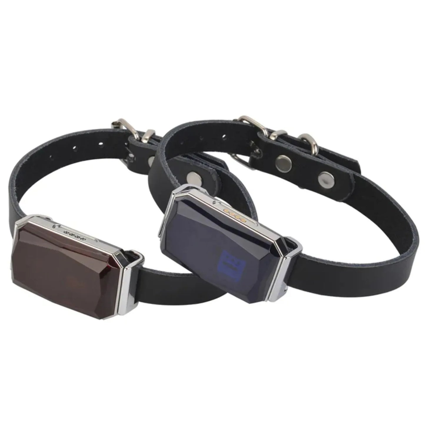 Smart GPS Pet Tracker Collar Real-Time Tracking 5m Accuracy IP67 Waterproof 10-Day Battery Geofence Alerts Dogs Cats Positioning