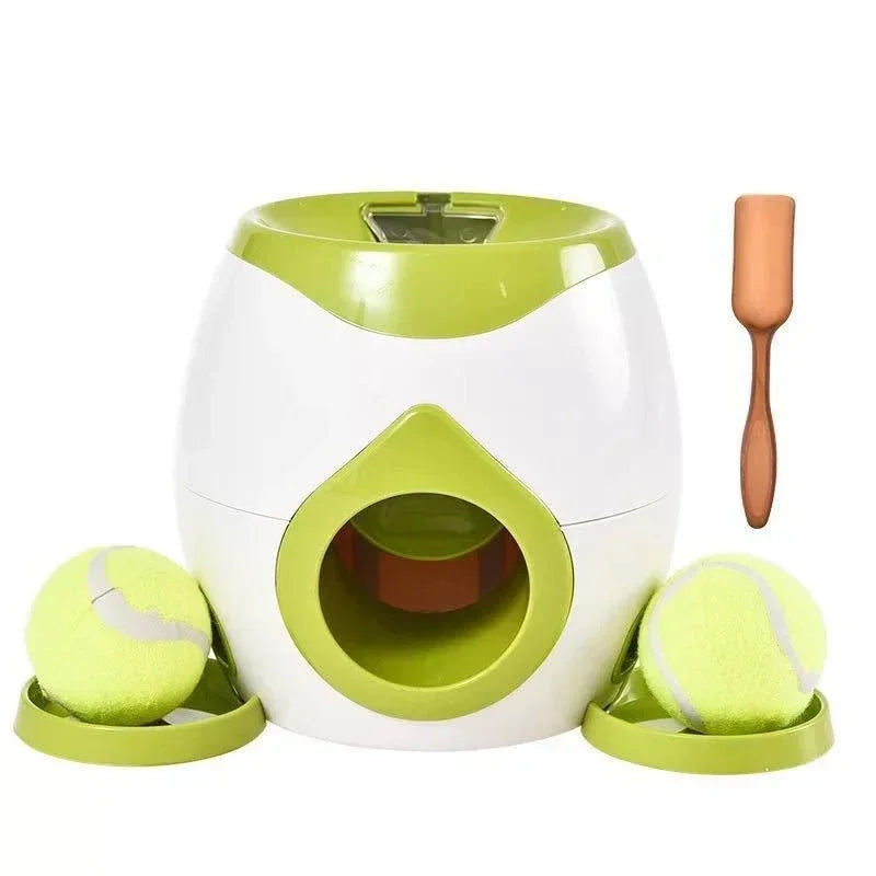 Pet Tennis Food Reward Machine Interactive Ball Launcher Training Slow Food Toys Suitable for Cats and Dogs Toy