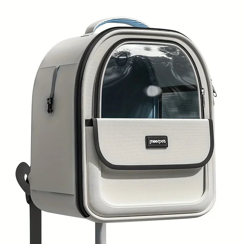 Pet Carrier Backpack, Going Out Large Cat Backpack Transparent Space Capsule Breathable Portable Bag Backpack Cat Dog Supplies