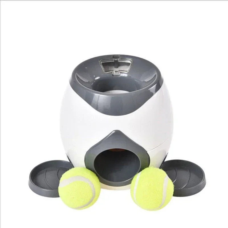 Pet Tennis Food Reward Machine Interactive Ball Launcher Training Slow Food Toys Suitable for Cats and Dogs Toy